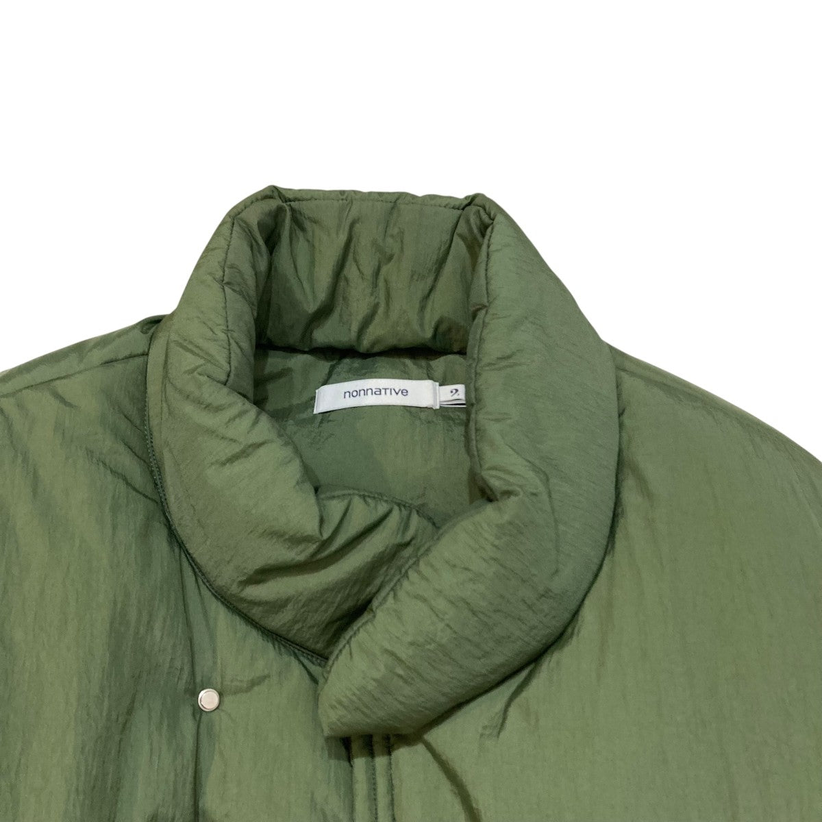 nonnative(ノンネイティブ) HIKER PUFF VEST NYLON TAFFETA中綿