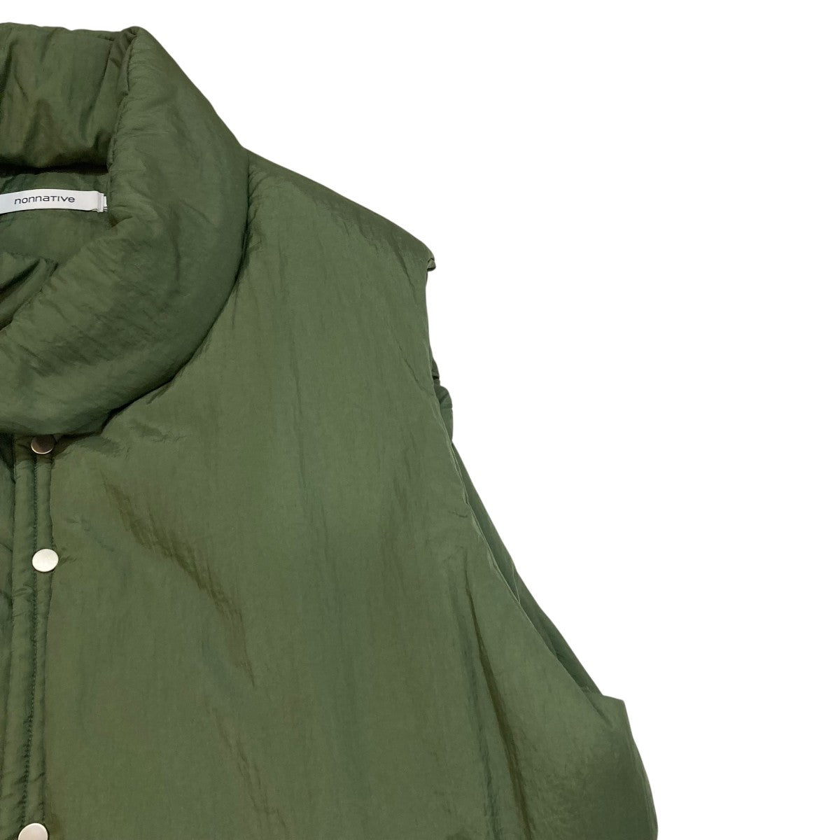 nonnative(ノンネイティブ) HIKER PUFF VEST NYLON TAFFETA中綿
