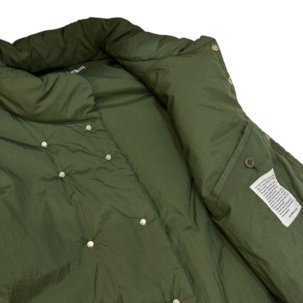nonnative(ノンネイティブ) HIKER PUFF VEST NYLON TAFFETA中綿