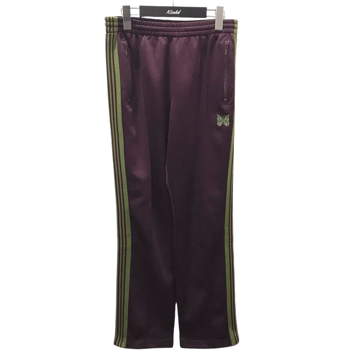 Needles(ニードルス) イージーパンツ Narrow Track Pant - Poly Smooth ナロートラックパンツ ポリスムース  J0223 J0223 エンジ・モスグリーン サイズ XS｜【公式】カインドオルオンライン ブランド古着・中古通販【kindal】