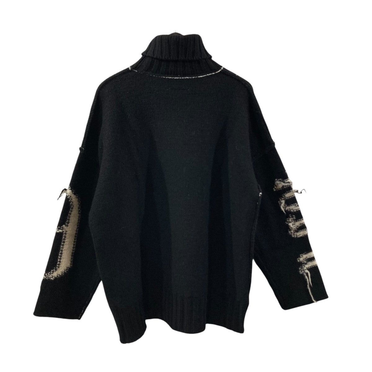 MM6 Maison Margielaのブラック ウール タートルネックがセール中