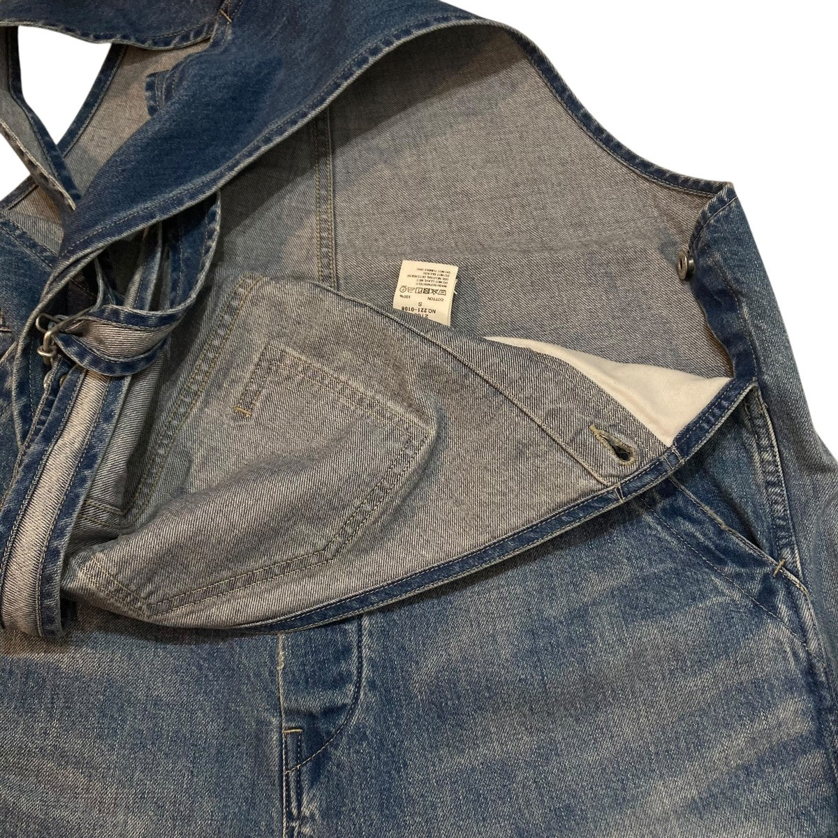 Johnbull(ジョンブル) 23SSHARD WORKERオーバーオール221-0108