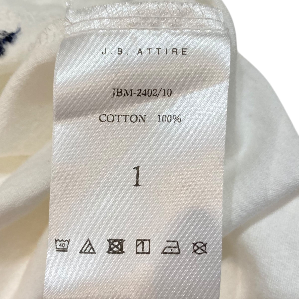 J．B． ATTIRE SAINT-TOROPEZ T-SHIRTクルーネックTシャツJBM-2402 古着・中古-7枚目のアイテム画像