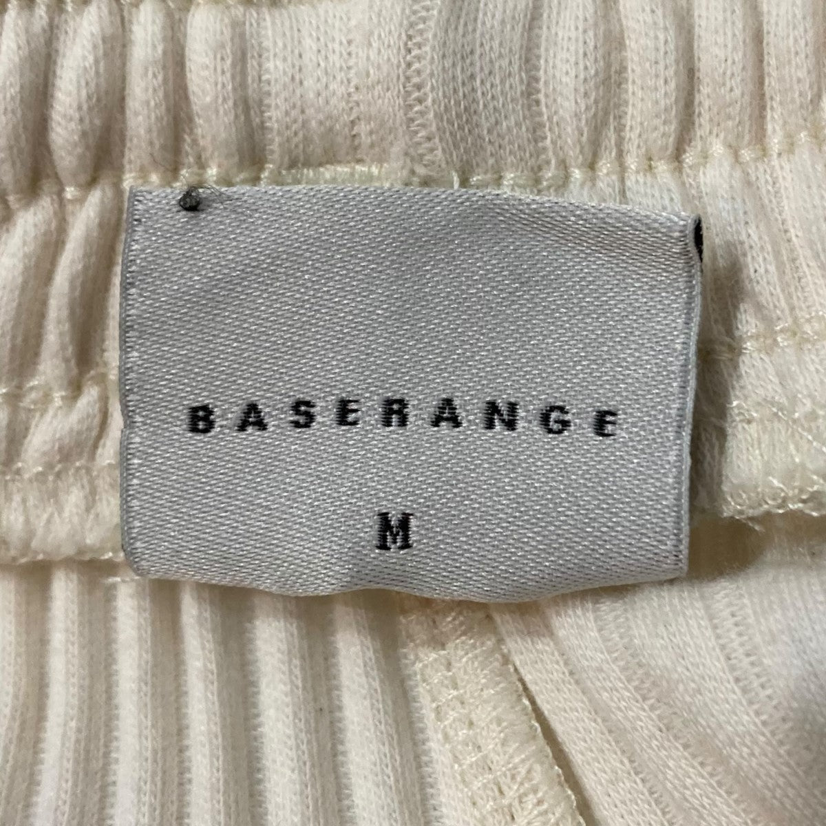 BASERANGE(ベースレンジ) イージーパンツ アイボリー サイズ M
