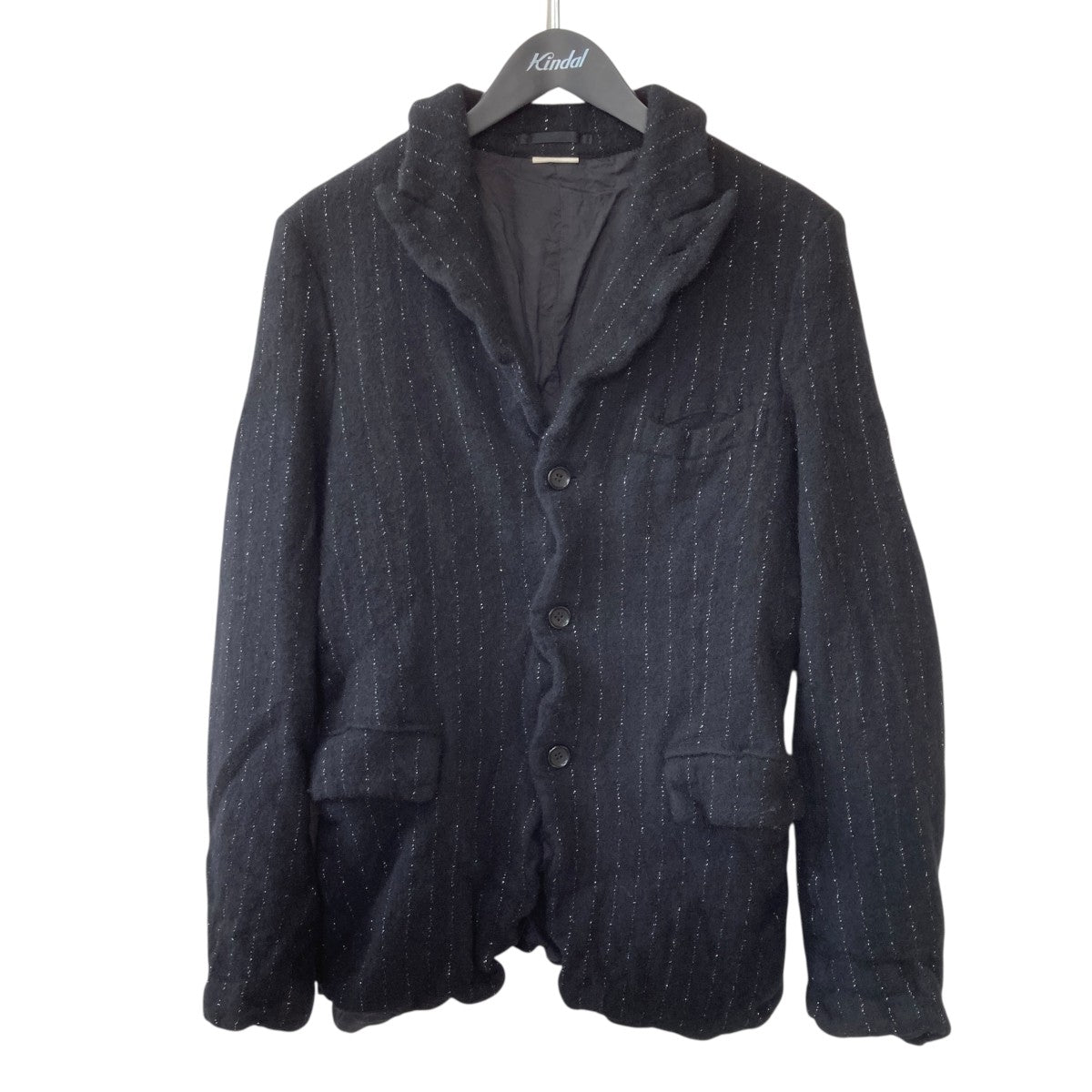 COMME des GARCONS HOMME PLUS ラメストライプジャケットPL-J065 古着・中古-1枚目のアイテム画像