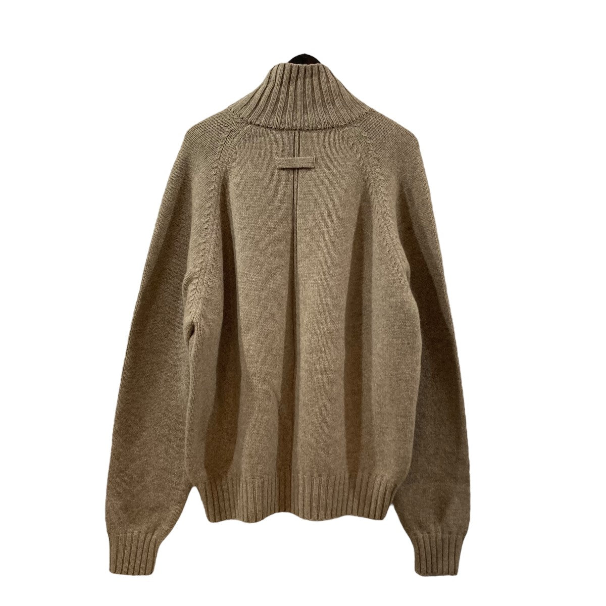 EX FINE LAMBS LOOSE HIGH NECK KNIT LSタートルハイネックニットST.450