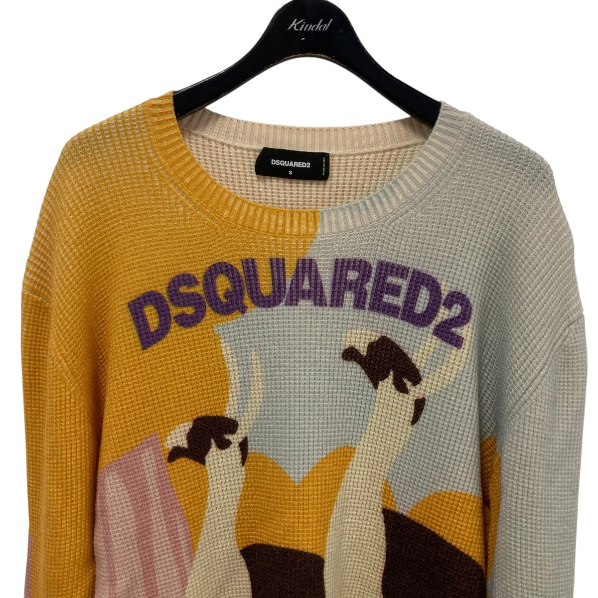 DSQUARED2(ディースクエアード) 22AWクルーネックニットS74HA1261