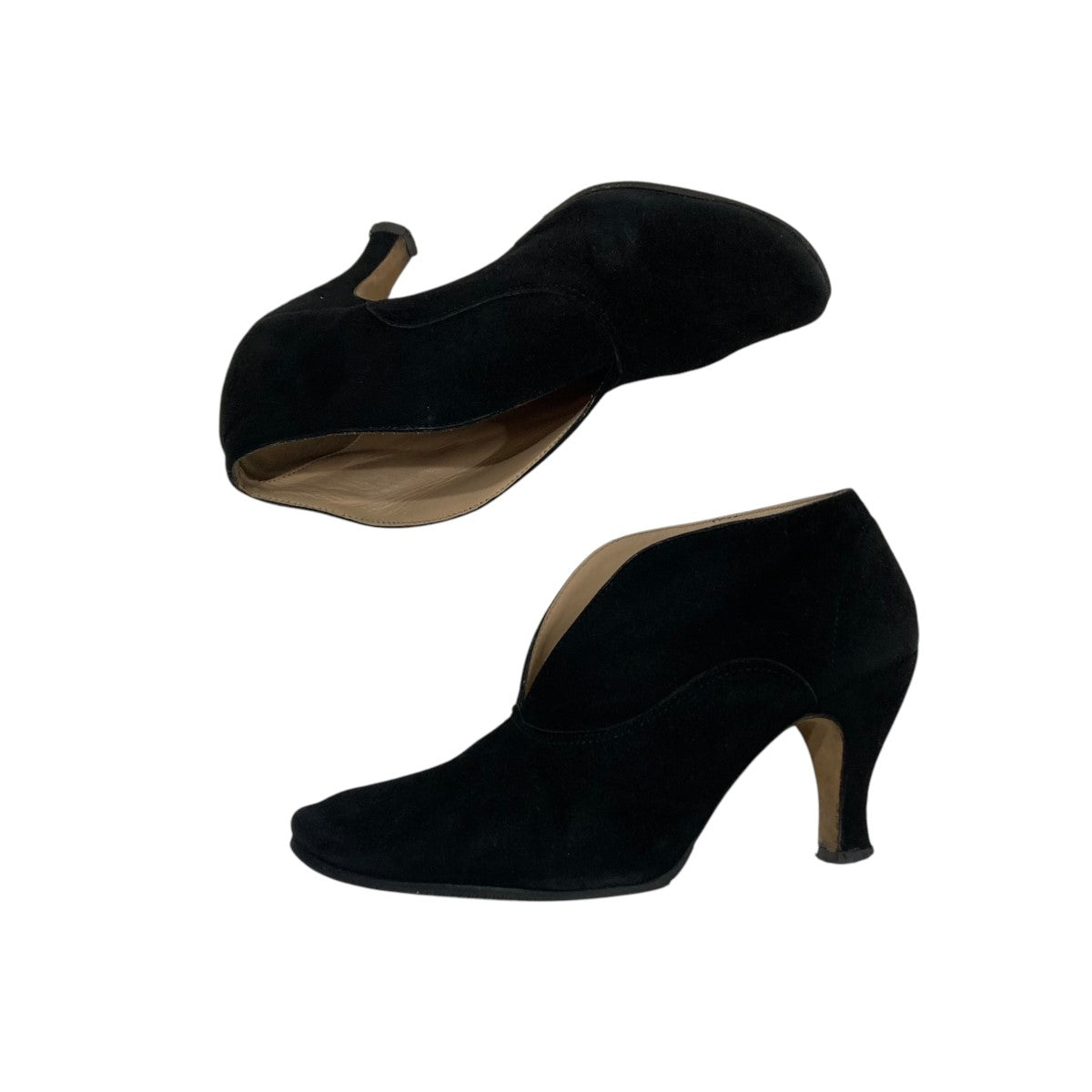 【極美品】repetto 黒 パンプス　スエード リボン　41 極美品】repetto 黒 パンプス スエード リボン 41 - メルカリ
