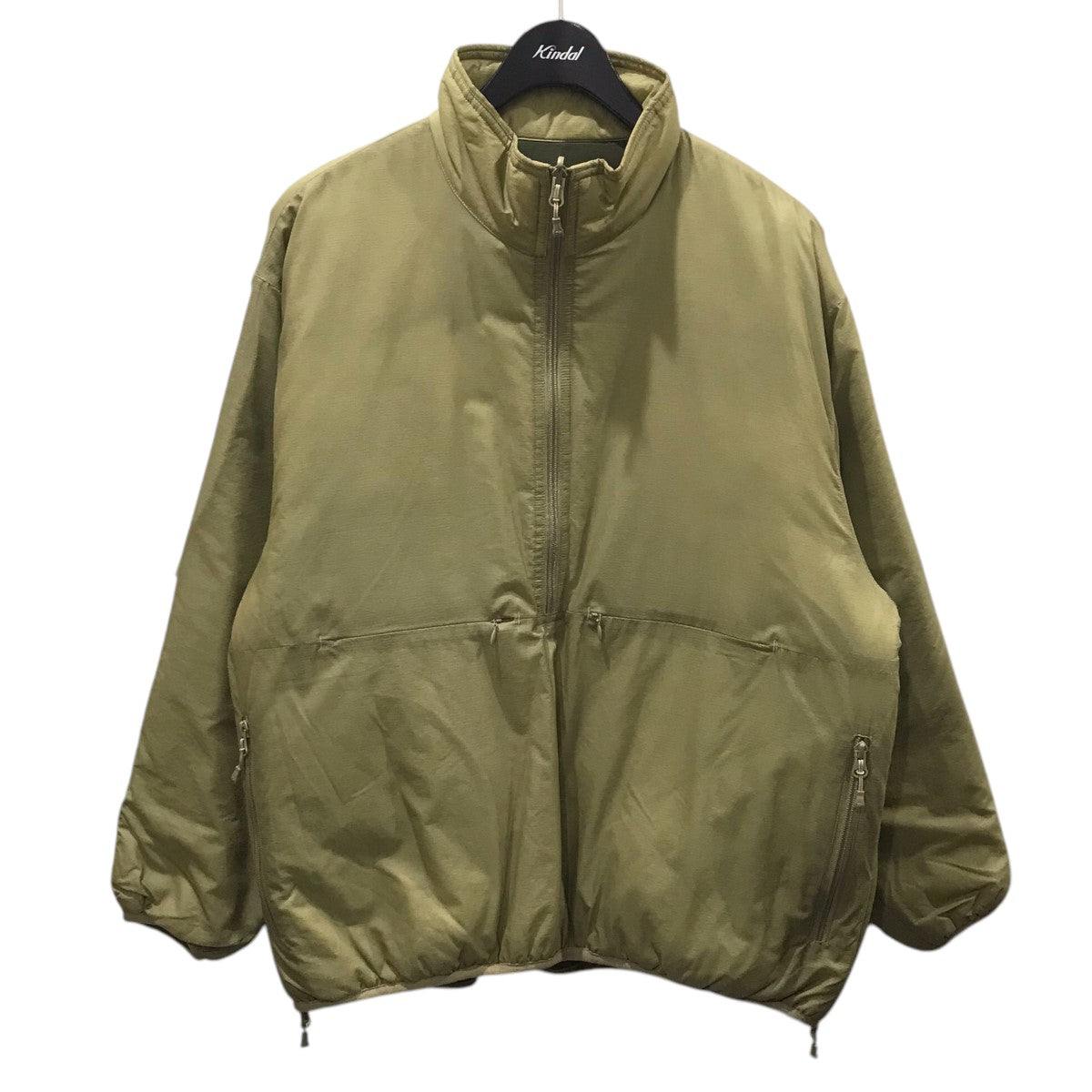 リバーシブルプルオーバー中綿ジャケット TECH REVERSIBLE PULLOVER PUFF JACKET テックリバーシブルプルオーバーパフジャケット BJ-22022WL