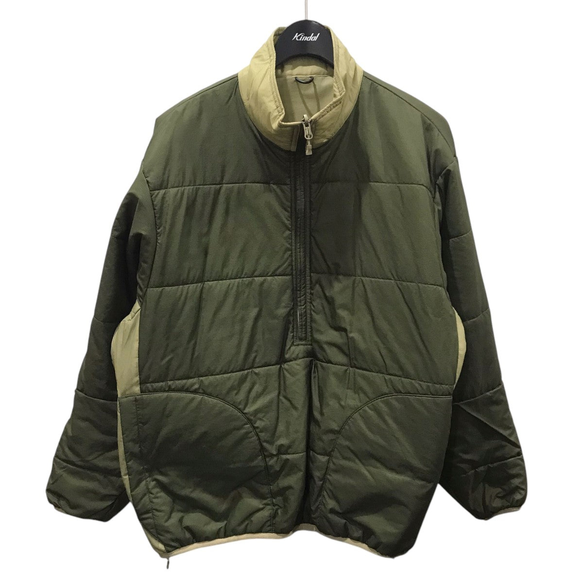 リバーシブルプルオーバー中綿ジャケット TECH REVERSIBLE PULLOVER PUFF JACKET テックリバーシブルプルオーバーパフジャケット BJ-22022WL