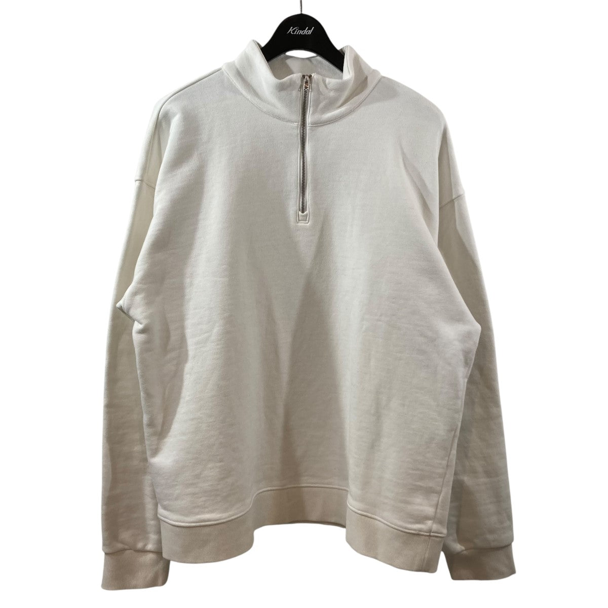 FRUIT OF THE LOOM ハーフジップスウェット 古着・中古-1枚目のアイテム画像