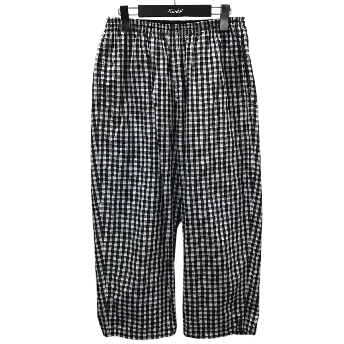 ギンガムチェック柄九分丈イージーパンツ GINGHAM CHECK PEACE PANTS ピースパンツ PC-016-1859