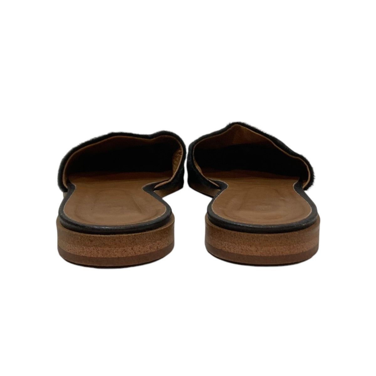 Plage(プラージュ) ハラコフラットミュールローカットサンダル