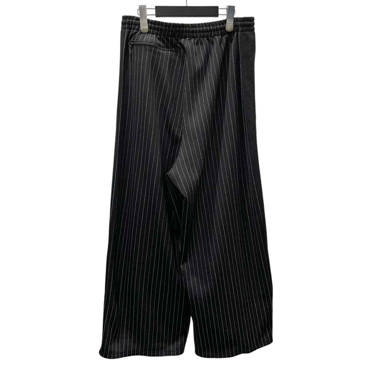 Needles×STUDIOUS ストライプ柄イージーパンツ H．D． Track Pant - Poly Jq ／ Braiding ヒザデルトラックパンツ ポリジャガード ブレーディング PU1528 古着・中古-2枚目のアイテム画像