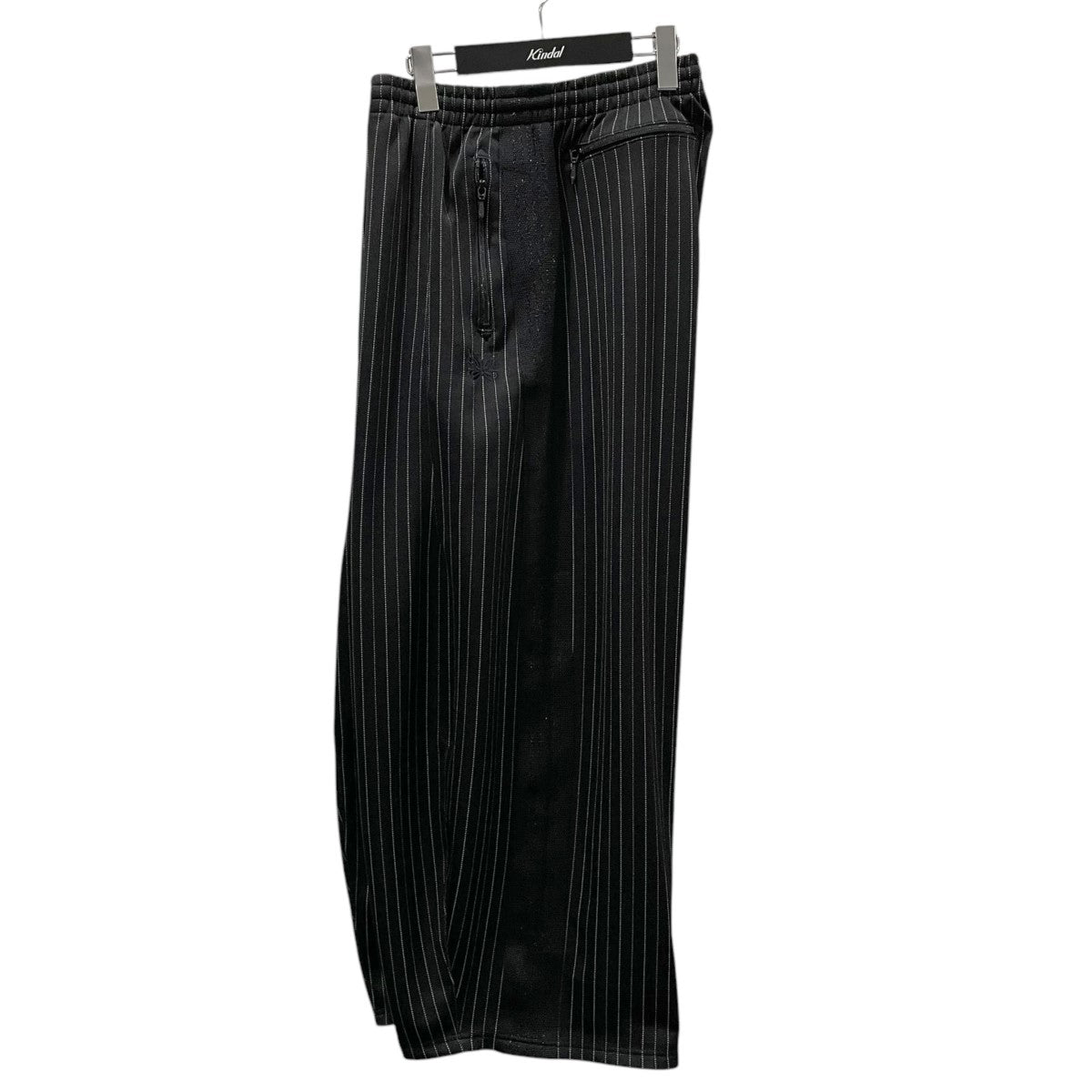 Needles×STUDIOUS ストライプ柄イージーパンツ H．D． Track Pant - Poly Jq ／ Braiding ヒザデルトラックパンツ ポリジャガード ブレーディング PU1528 古着・中古-4枚目のアイテム画像