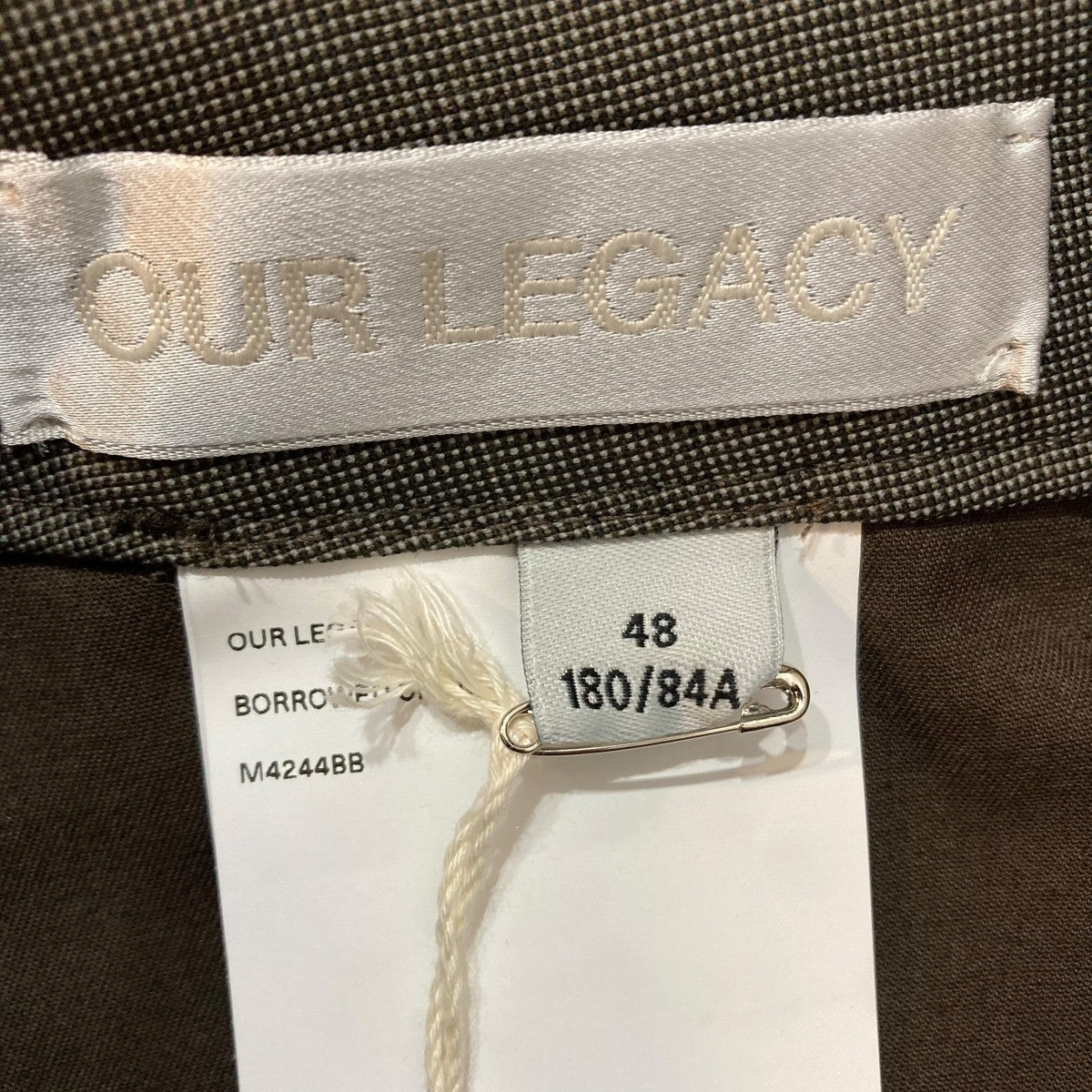 OUR LEGACY(アワーレガシー) BORROWED CHINOチノパンM4244BB