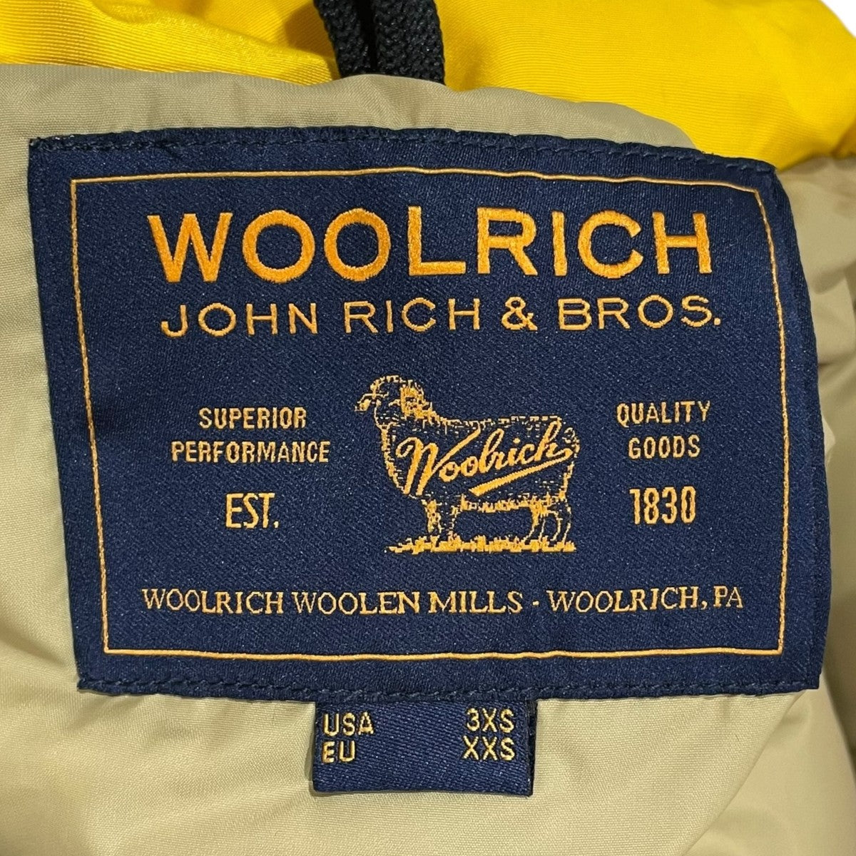 ダウンジャケット ARCTIC PARKA アークティックパーカー WOCPS2393D