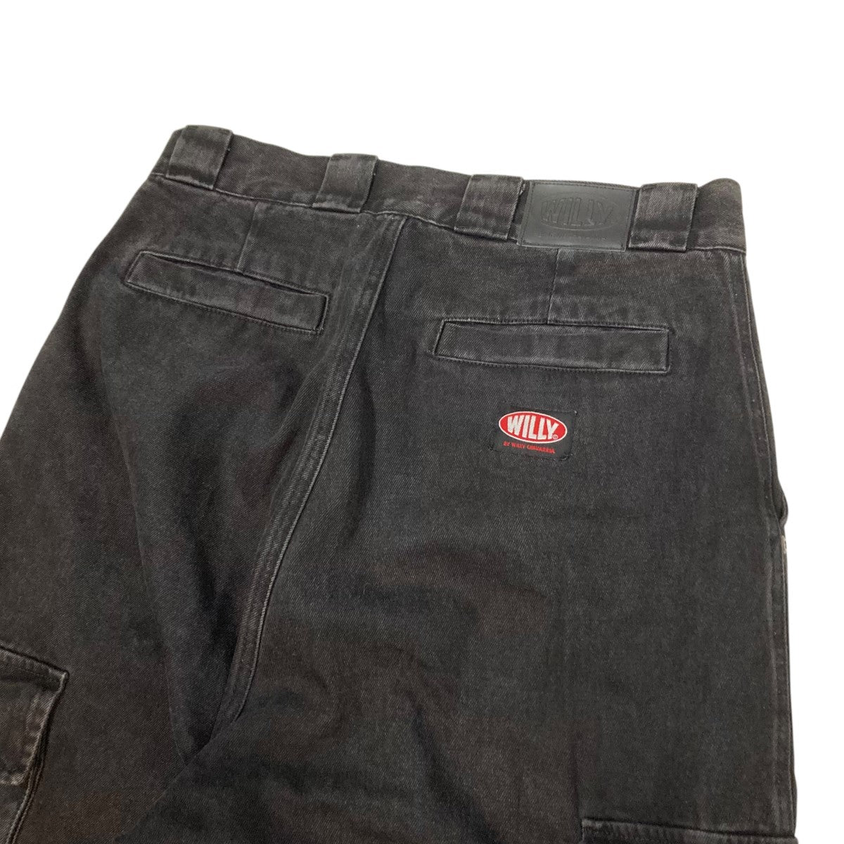 WILLY CHAVARRIA(ウィリーチャバリア) カーゴパンツ ブラック サイズ M