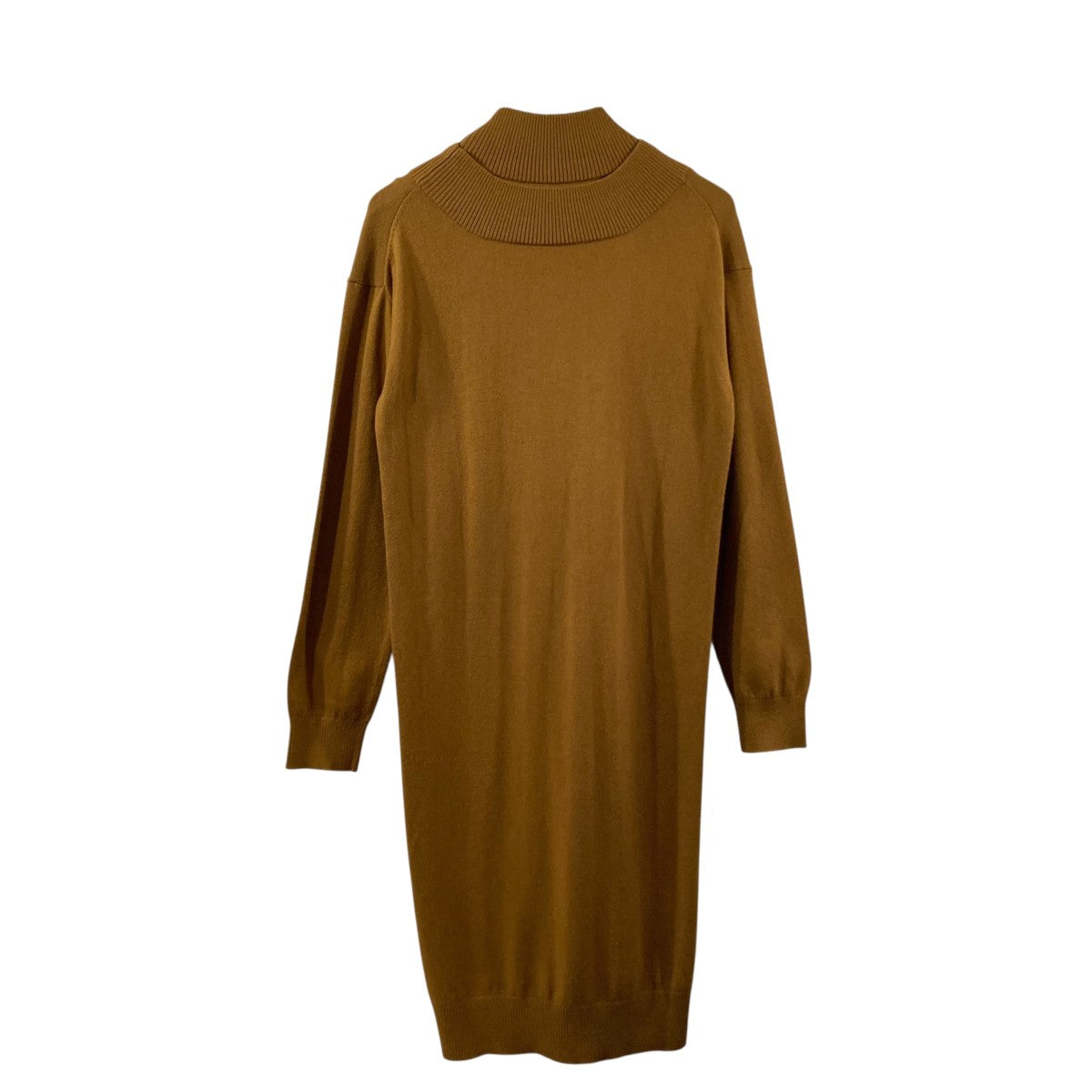 Fred Perry ブラウン　ポロワンピース 36 FRED PERRY(フレッドペリー) Twin Tipped Fred Perry Dressポロ