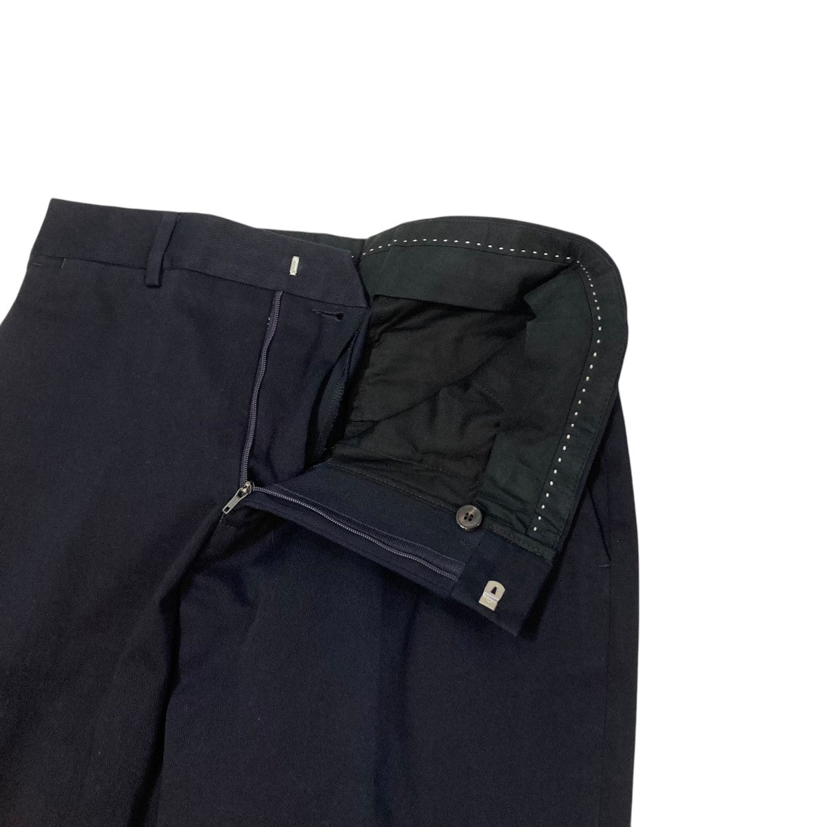 DRIES VAN NOTEN ネイビー スラックス サイズ44 dries van noten スラックス