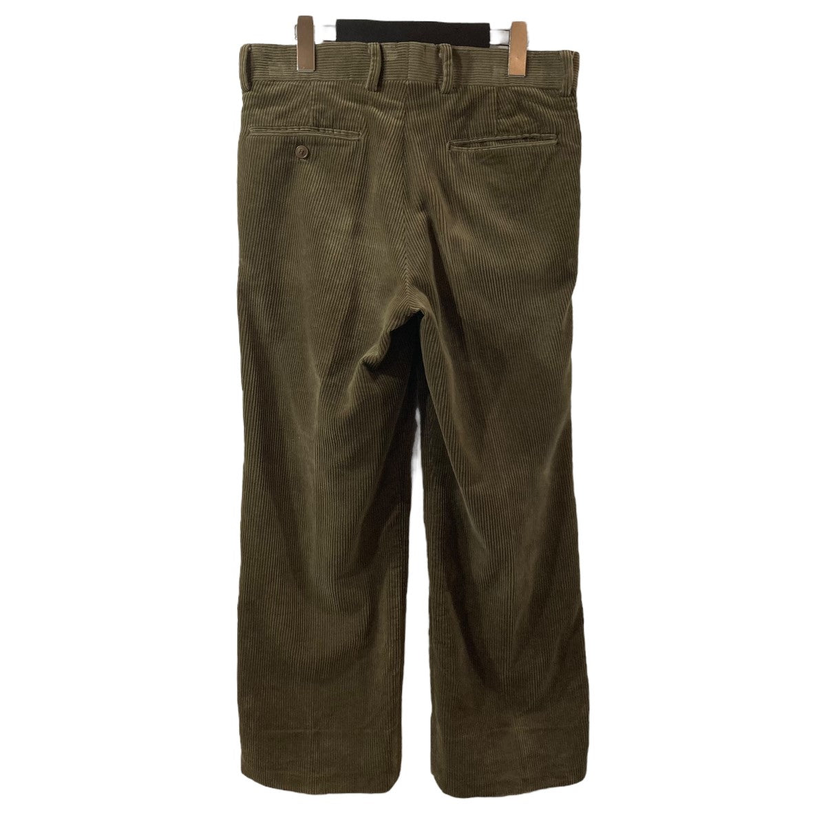 COMOLI(コモリ) コーデュロイ パイプドステムパンツストレートパンツ