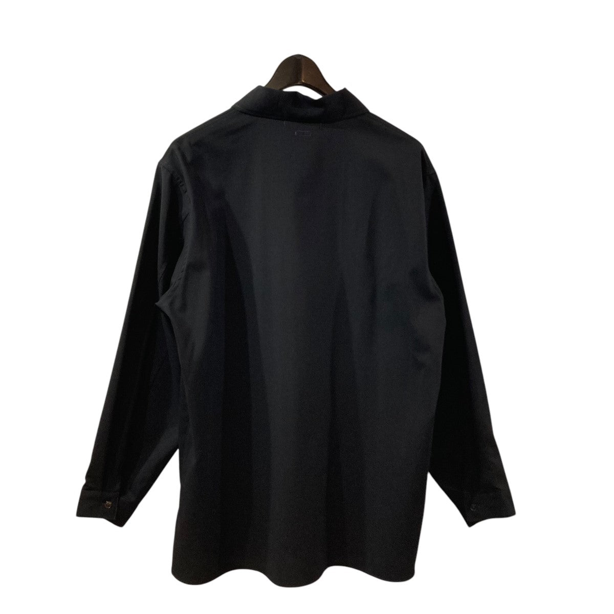 WOOL VOILE GUSSET PKT SHIRT ウール長袖シャツ BHS24S004Wo