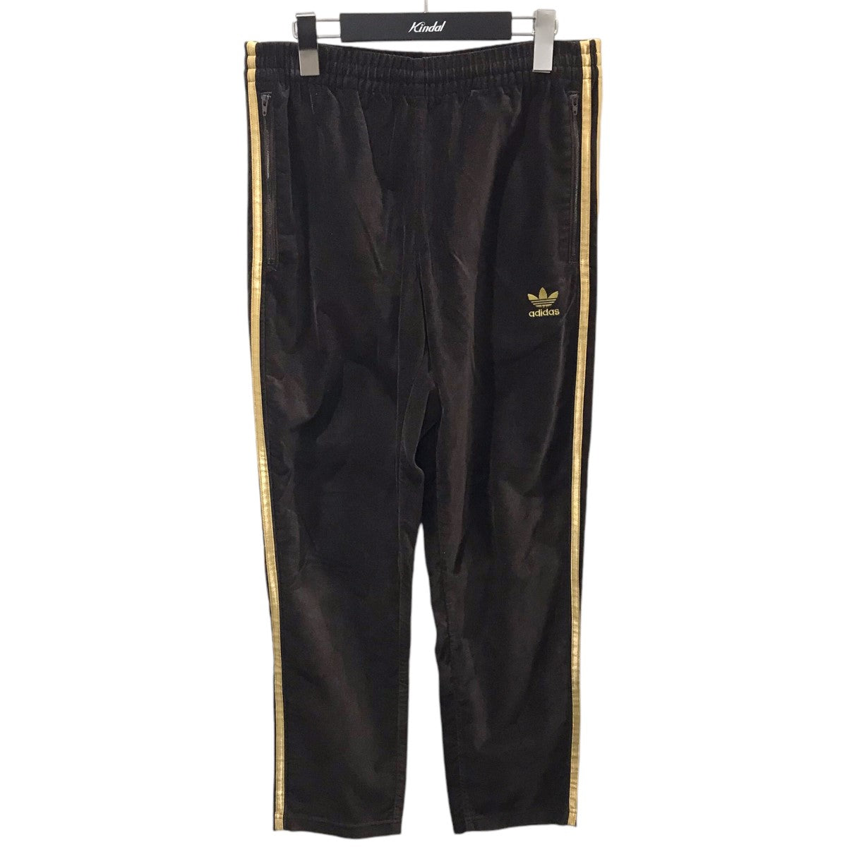 ベロアトラックパンツ VELOUR TRACK PANTS BK4563