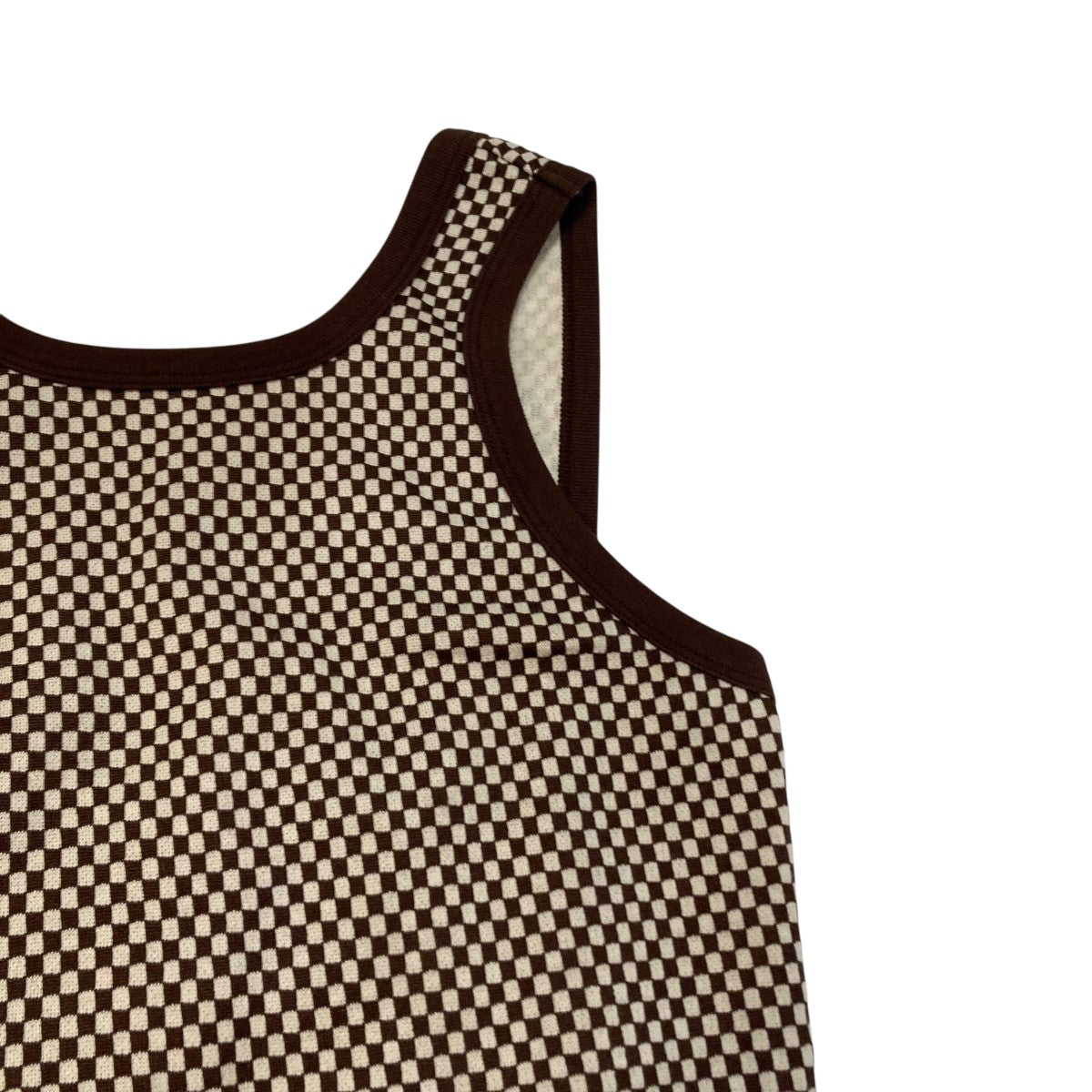jonnlynx(ジョンリンクス) block check band tankタンクトップ