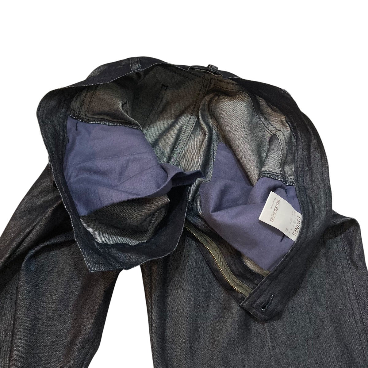 RAKINES(ラキネス) Silk denim 478 tyoe pantsデニムパンツ