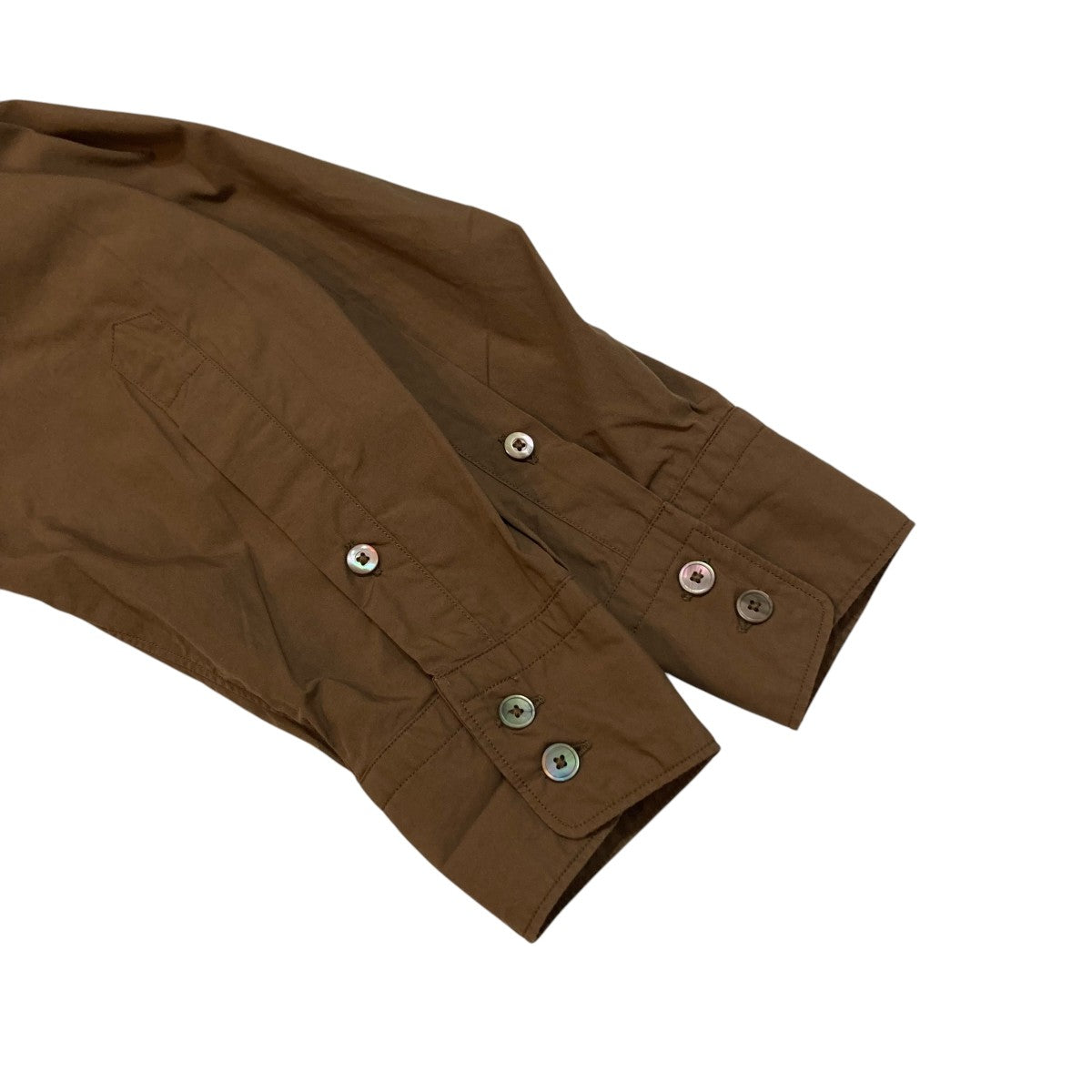 フランネル Phlannel Evening Bosom Shirt 長袖シャツ BBZ2082104A0002 ベージュ サイズ：3 Phlannel(フランネル) Evening Bosom Shirt長袖シャツ