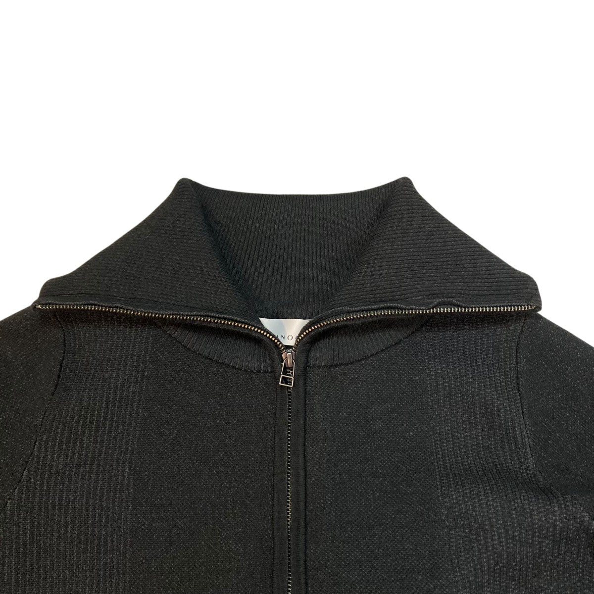 BIG COLLAR HALF ZIP KNIT DRESSニットワンピースAMW-A42-16
