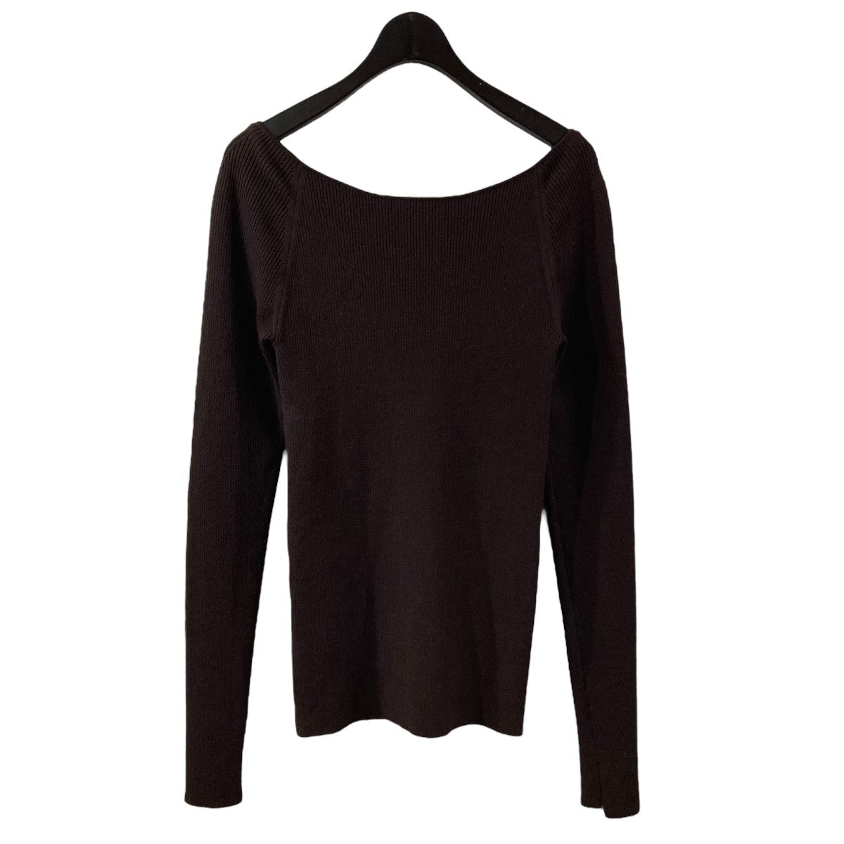 プラージュ Plage whisper rib long Tシャツ ロングTシャツ 24070922715010 ホワイト Plage(プラージュ) whisper rib long TシャツロングTシャツ
