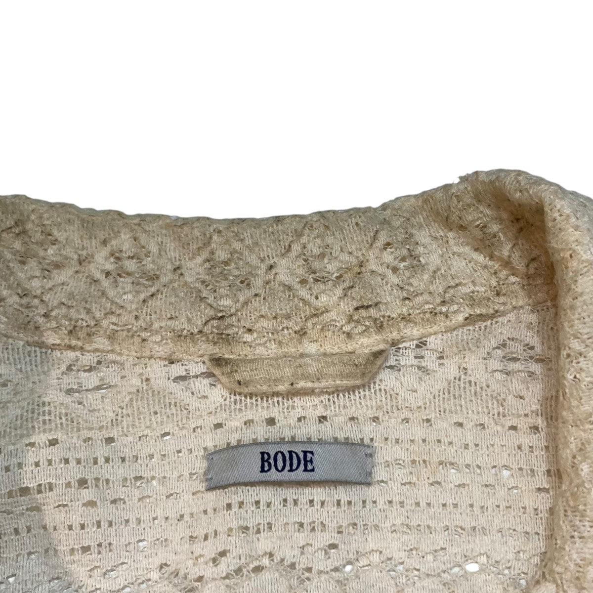 BODE(ボーディ) BODE LACE SAMPLER LONG SLEEVE SHIRTレース