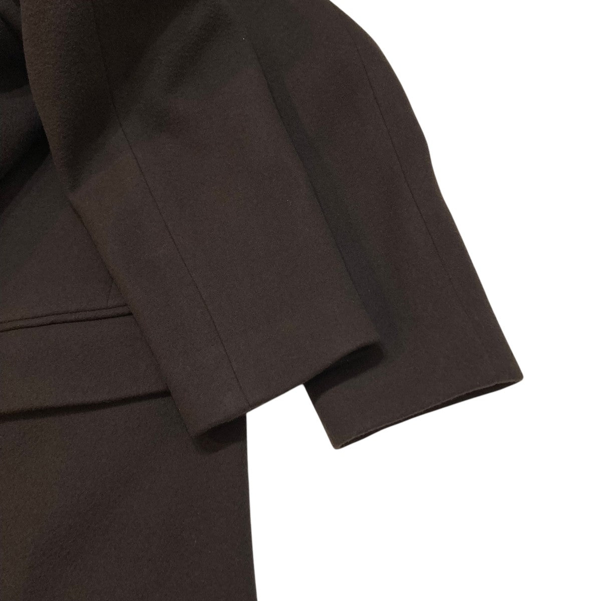 AURALEE チェスターコート サイズ4 ダークブラウン 21AW サイズ4 AURALEE COAT Men's - GEA -YAMAGATA | Sato Seni Co.Ltd