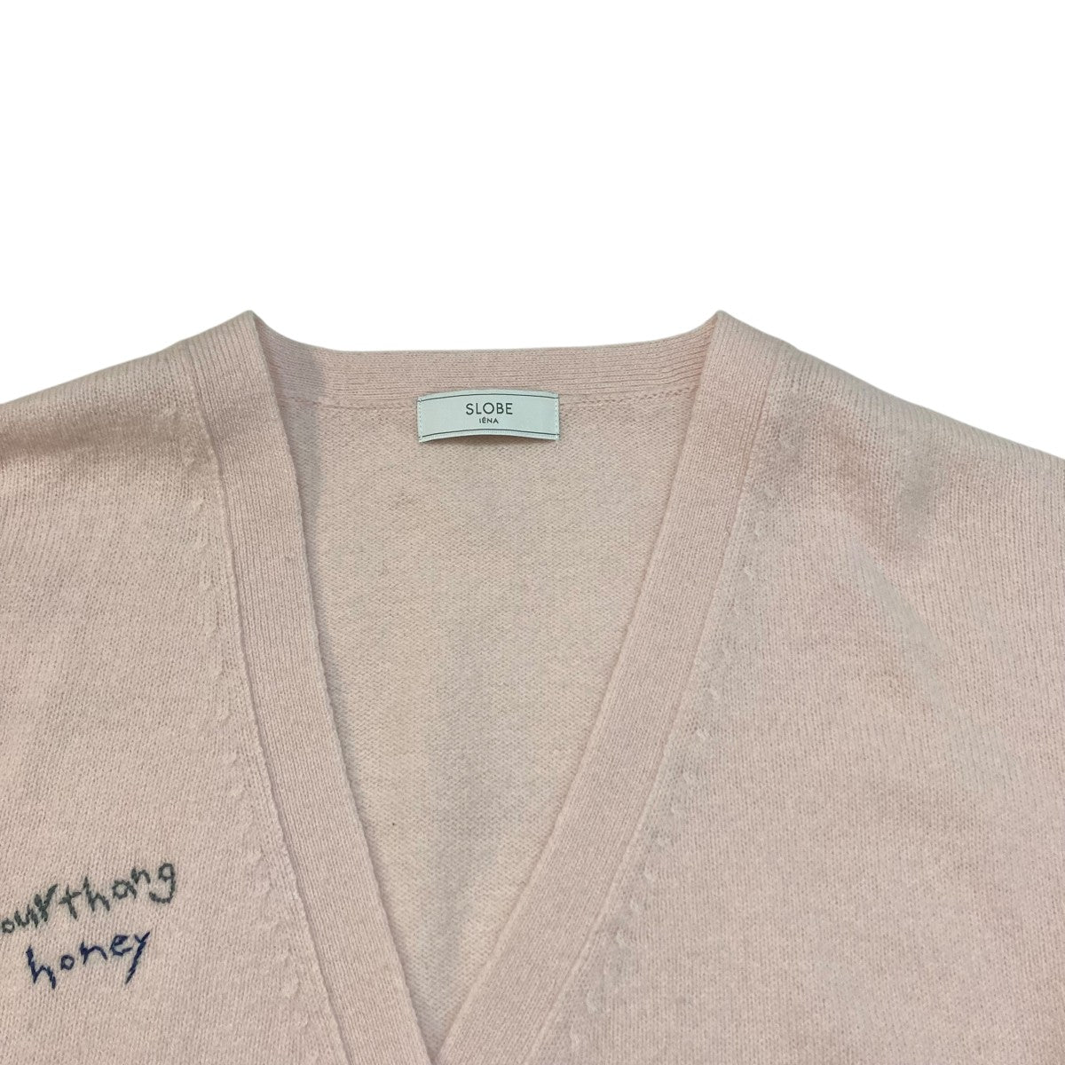 SLOBE IENA(スローブイエナ) embroidery カーディガンVネック SLOBE IENA(スローブイエナ) embroidery カーディガンVネック