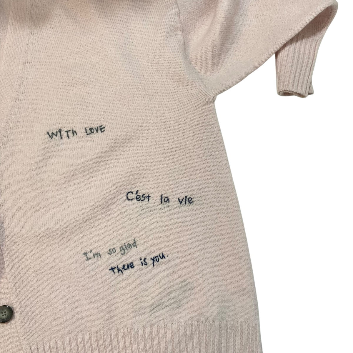 SLOBE IENA(スローブイエナ) embroidery カーディガンVネック SLOBE IENA(スローブイエナ) embroidery カーディガンVネック