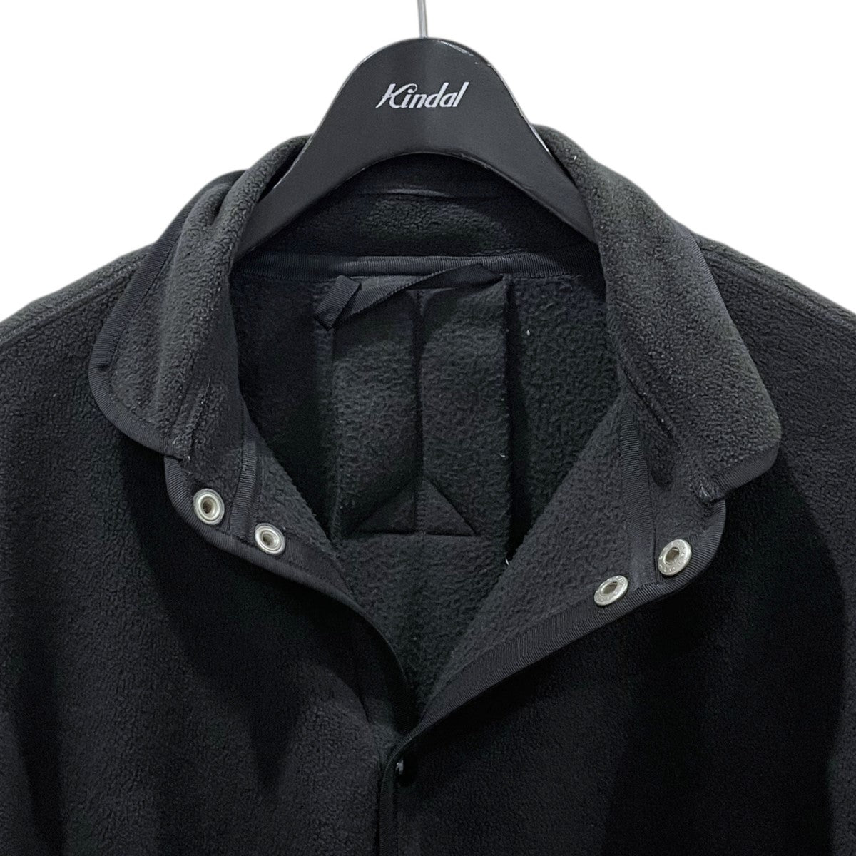 porter classic フリース　ブラック LINER NYLON FLEECE ZIP UP | PORTER CLASSIC(ポーター