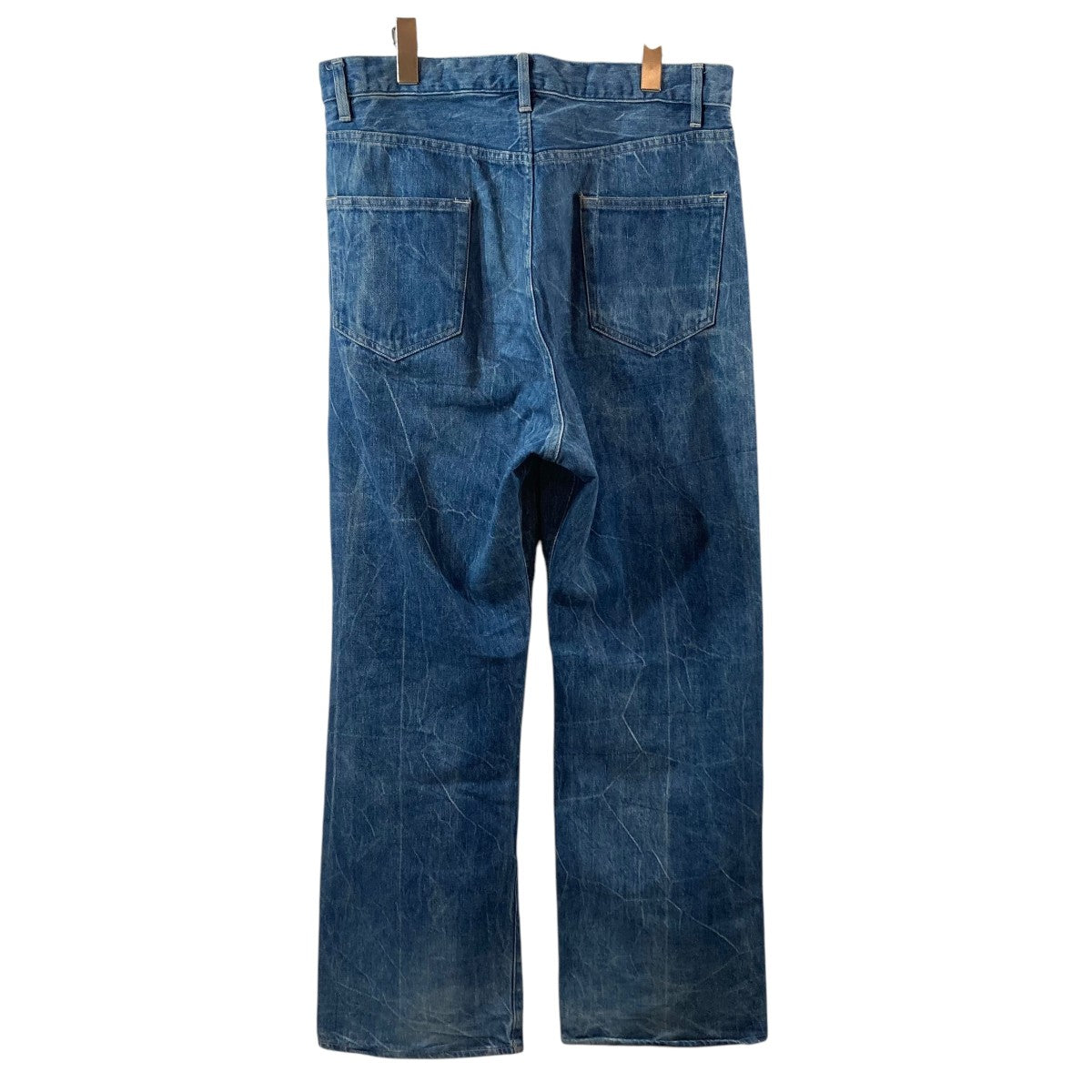 AURALEE Selvedge Faded Light DenimデニムパンツA23SP02DE 古着・中古-2枚目のアイテム画像