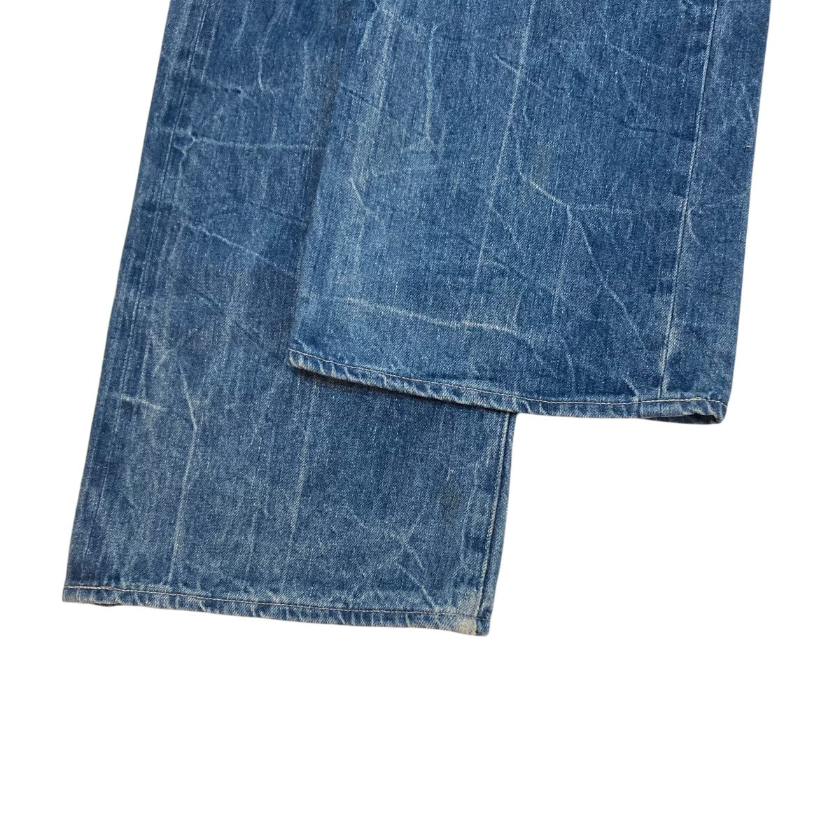 AURALEE Selvedge Faded Light DenimデニムパンツA23SP02DE 古着・中古-4枚目のアイテム画像