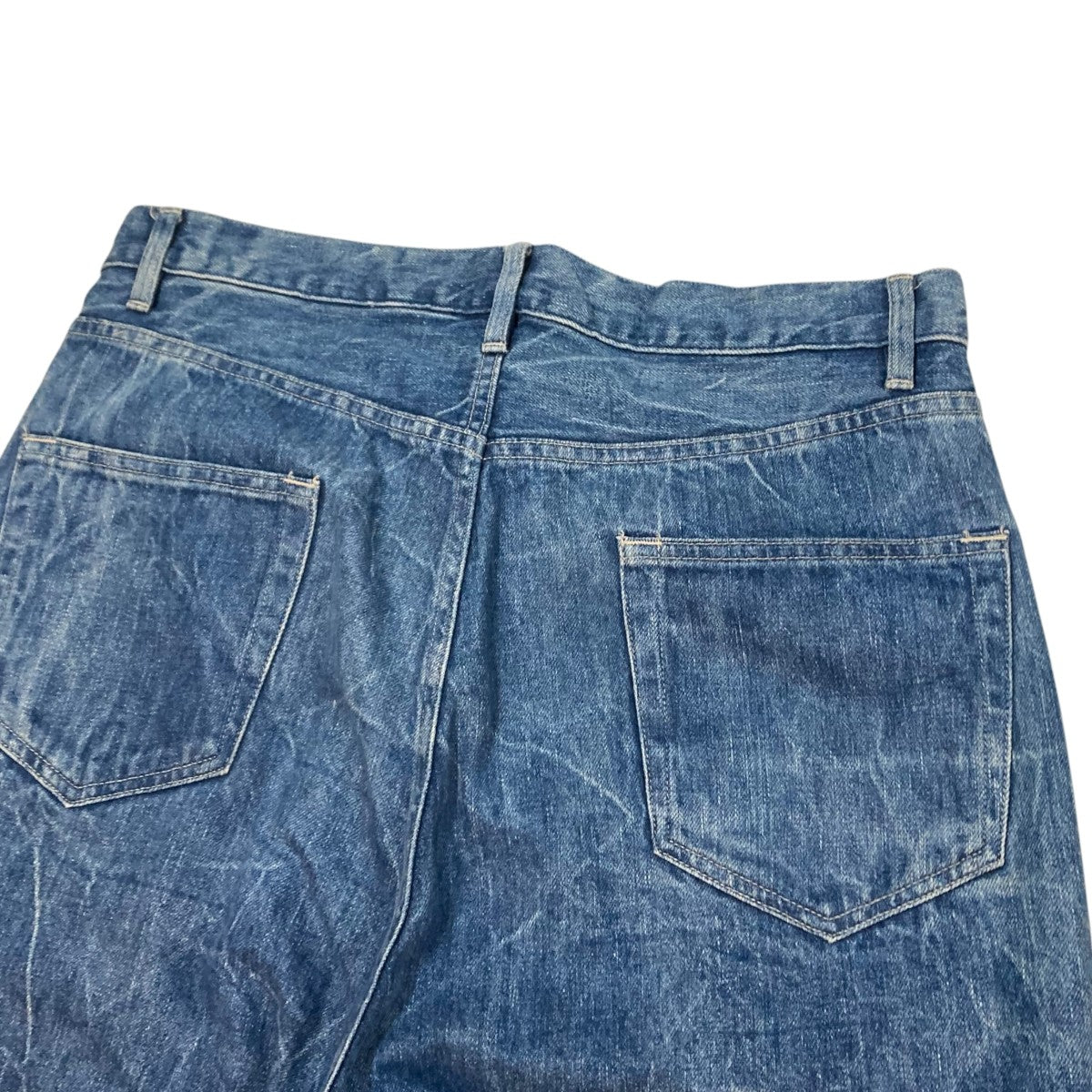 AURALEE Selvedge Faded Light DenimデニムパンツA23SP02DE 古着・中古-5枚目のアイテム画像