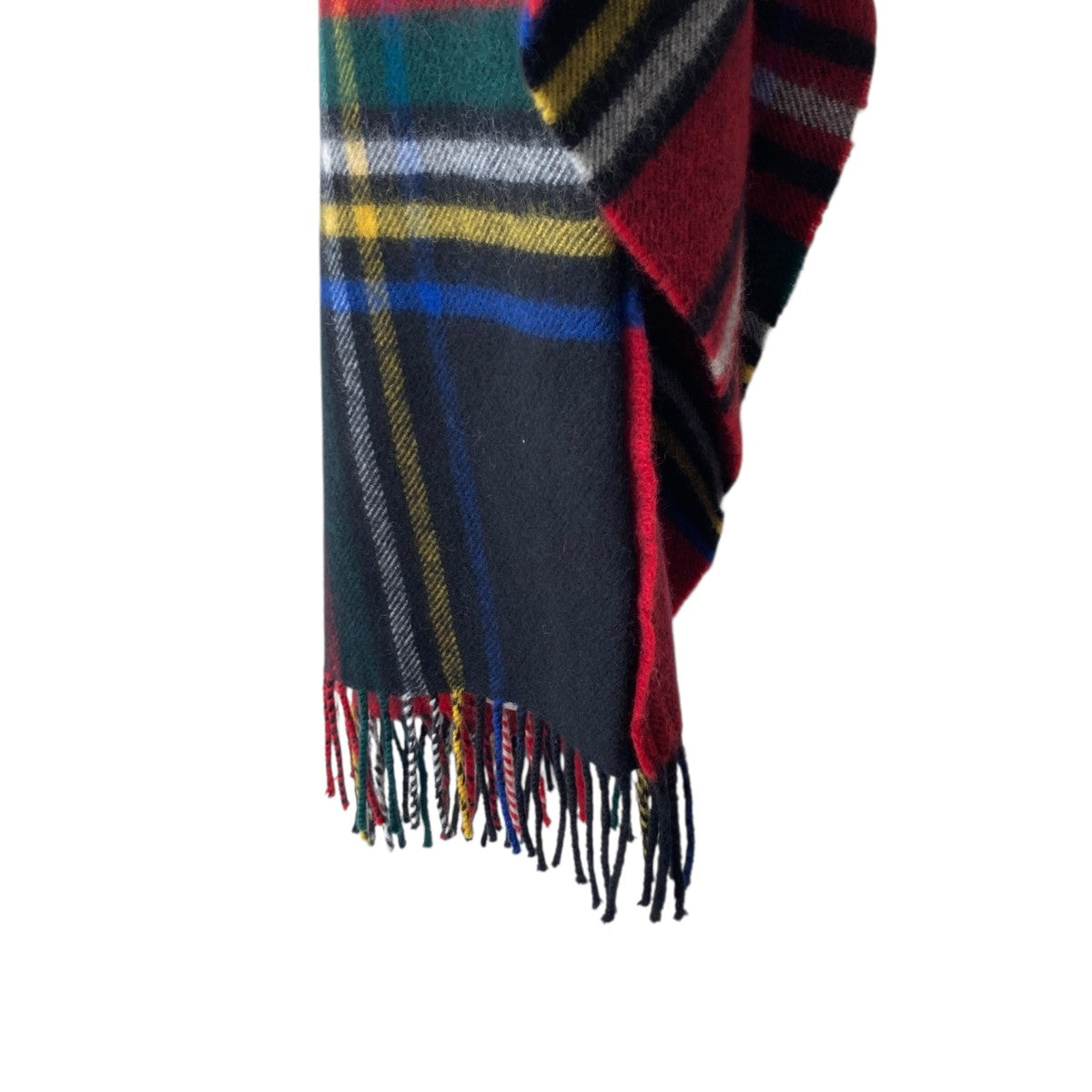 LOCHCARRONチェックマフラー ポンチョ