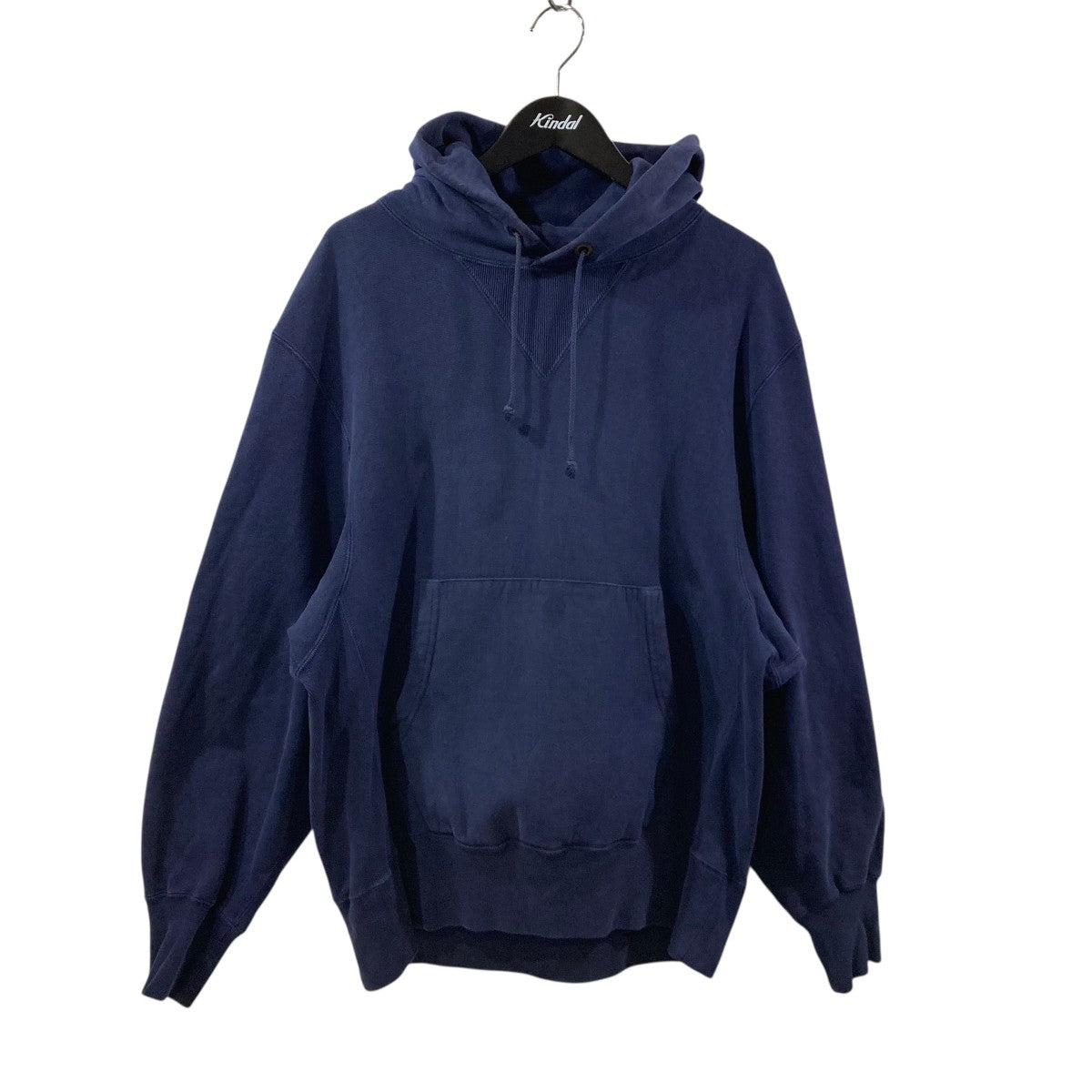 【値下げ】AUBERGE  アルパカ　カーディガン 44 AUBERGE(オーベルジュ) アルパカカーディガン オリーブ サイズ