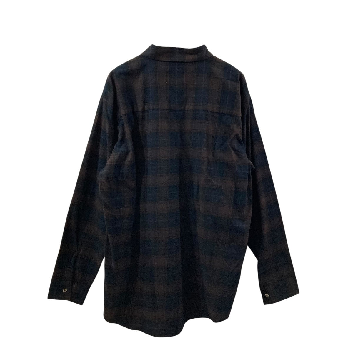 【stein】チェック　ジャケット stein(シュタイン) OVERSIZED COTTON FLANNEL SHIRTチェック