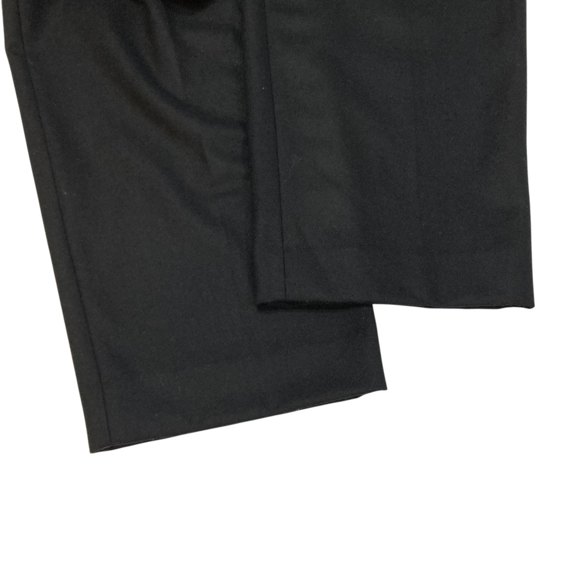 パンツ stein EX WIDE TAPERED BARE ZIP TROUSERS stein EX WIDE TAPERED BARE ZIP TROUSERS・BLACK - tity