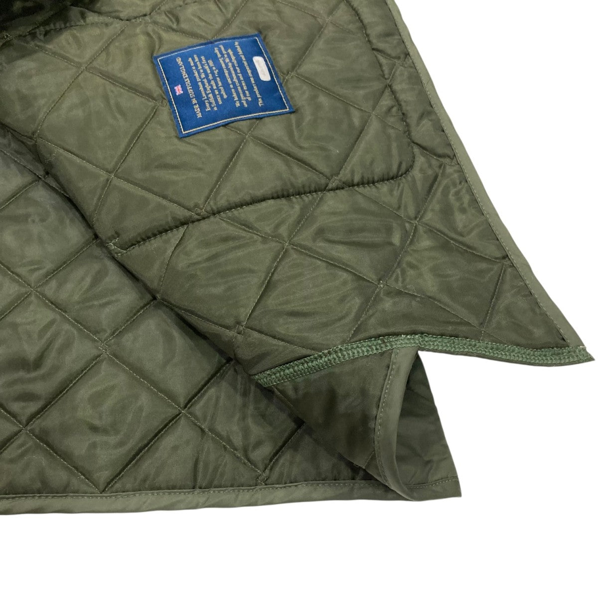 COMME des GARCONS SHIRT×LAVENHAM キルティングベストFN-V521 FN-V521