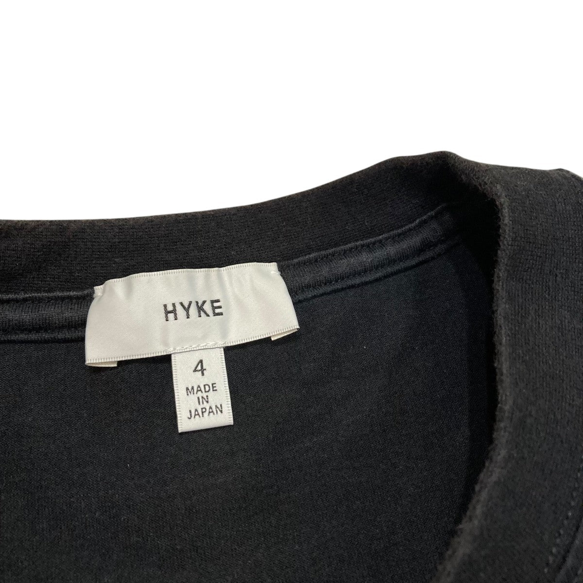 HYKE(ハイク) 半袖Tシャツ221-12289 221-12289 ブラック サイズ