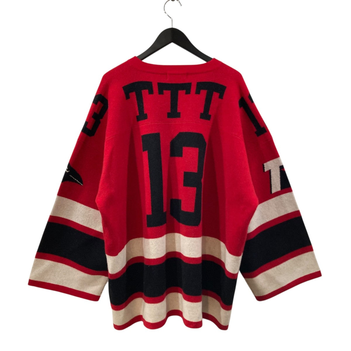 TTT MSW(ティーモダンストリートウエア) Hockey knit game shirtニット