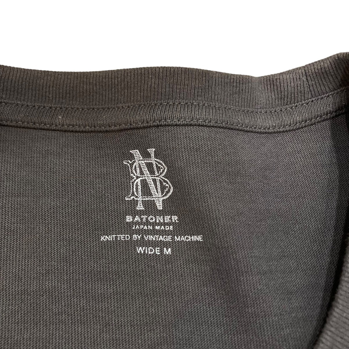 BATONER MERITASU T-SHIRTS半袖TシャツBN-24SM-060 古着・中古-6枚目のアイテム画像