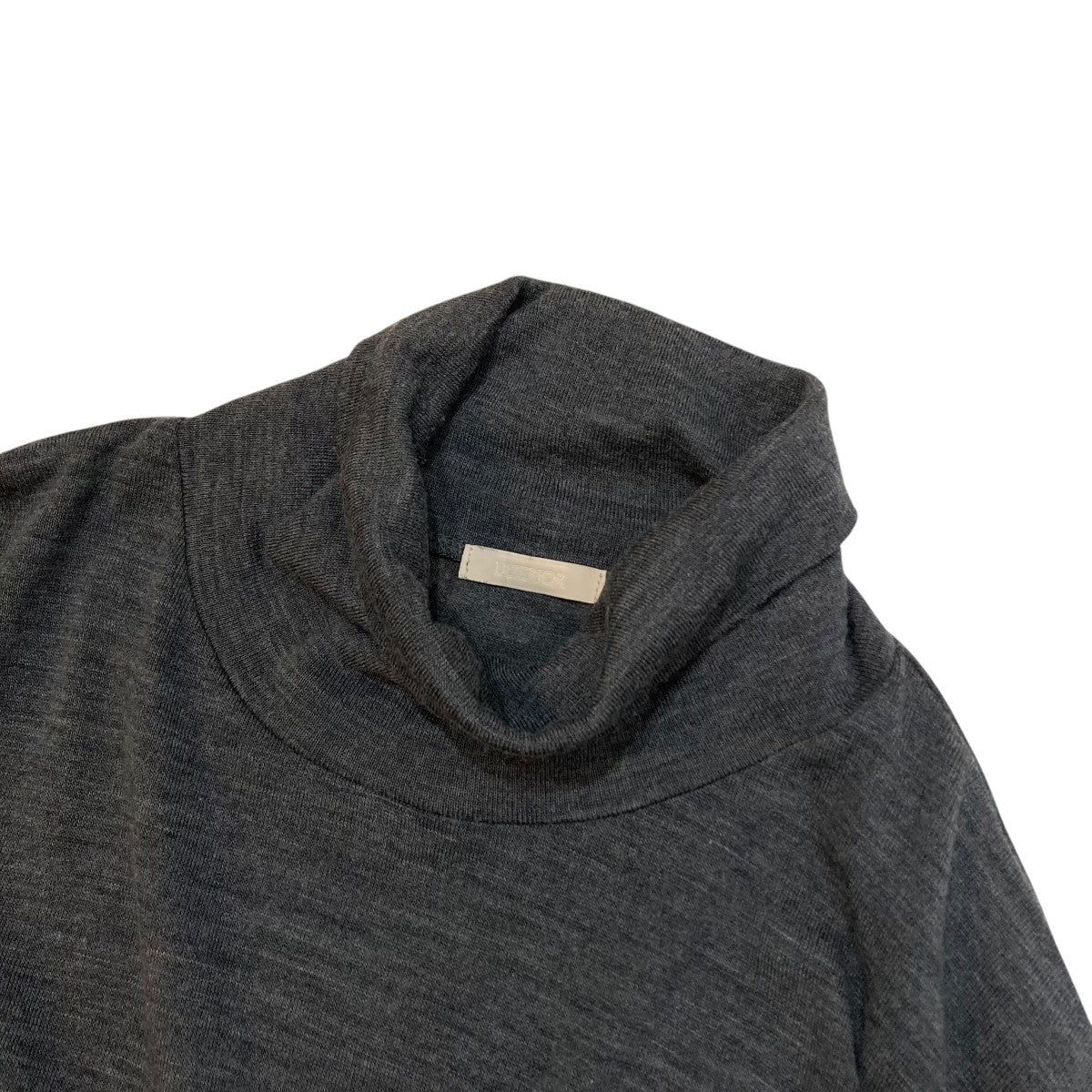 ULTERIOR(アルテリア) SUPER FINE WOOL COTTON TURTLE-NECK TOP