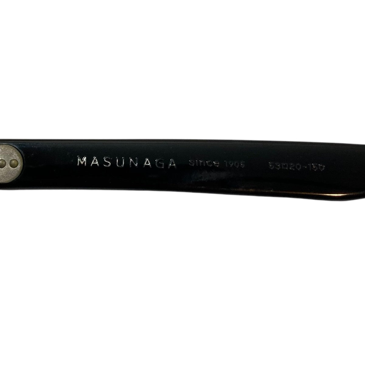 MASUNAGA since 1905 011眼鏡 古着・中古-7枚目のアイテム画像